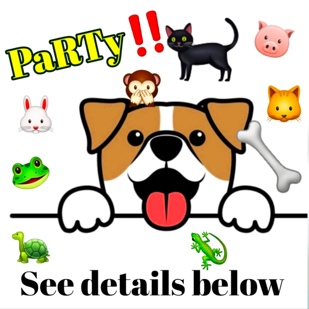 Let's  DO this!! Everything Pets PaRtY Aug 23 at 7 pm EST 🚩SEE details ⬇️